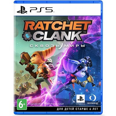 Игра Ratchet &amp; Clank: Сквозь Миры (PS5, русская версия, диск, стандартное издание) — 