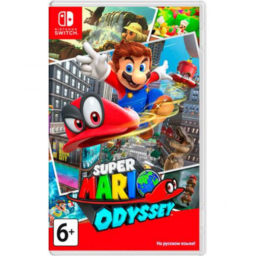 Игра Super Mario Odyssey [Nintendo Switch, русская версия] — 