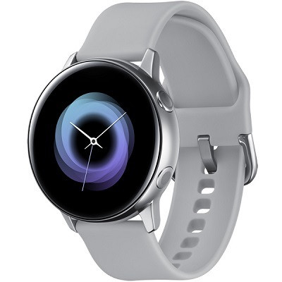 Умные часы Samsung Galaxy Watch Active Серебристый лед