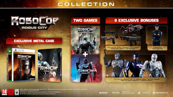 Игра RoboCop: Rogue City Collection [PS5, русские субтитры]