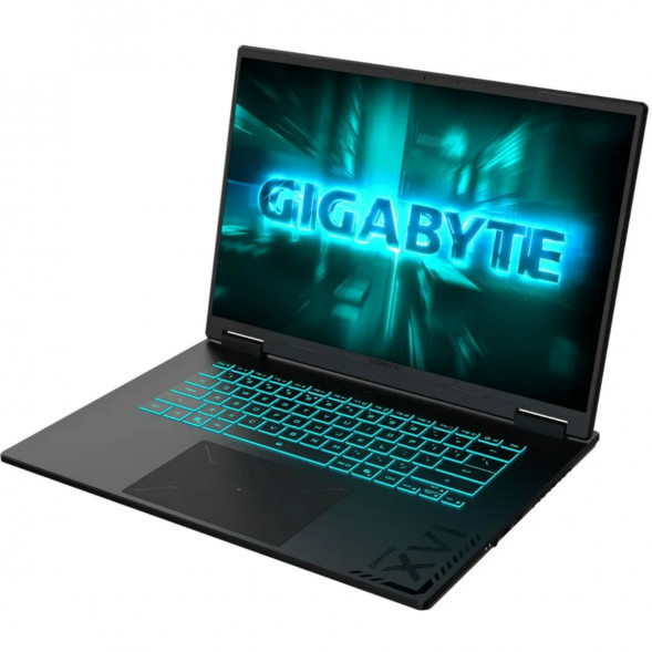 Ноутбук Gigabyte Gaming A16 GA63H (3VHK3EE893SD) (16&amp;quot;, IPS, AMD Ryzen 7 260 3.8ГГц, 8 ядер, 16ГБ DDR5, 512ГБ SSD, NVIDIA GeForce RTX 5060 - 8 ГБ, без ОС), черный