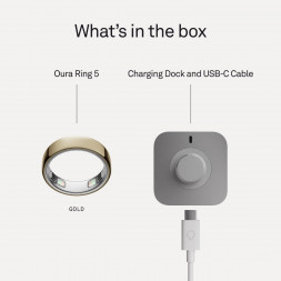 Умное кольцо Oura Ring 5 (размер 8), золотой/Gold