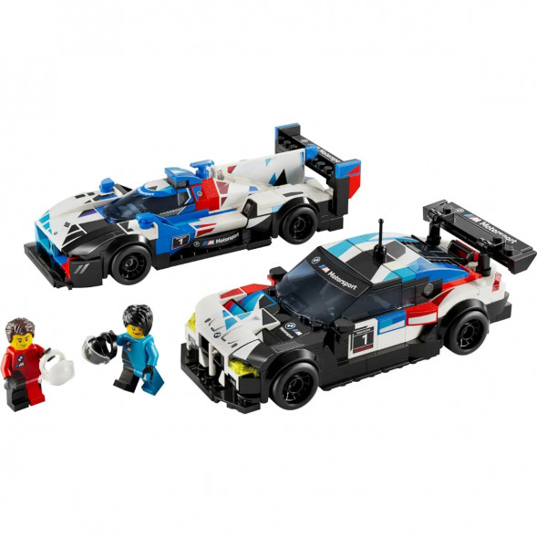Конструктор LEGO Speed Champions 76922 Гоночные автомобили BMW M4 GT3 и BMW M Hybrid V8