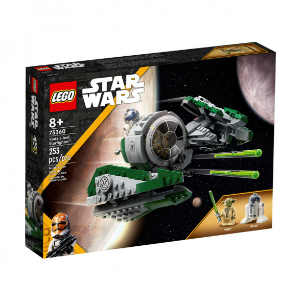 Конструктор LEGO Star Wars 75360 Джедайский истребитель Йоды