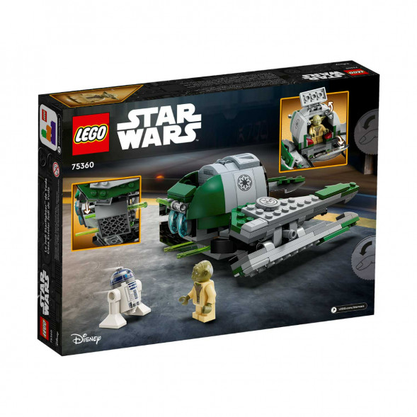 Конструктор LEGO Star Wars 75360 Джедайский истребитель Йоды