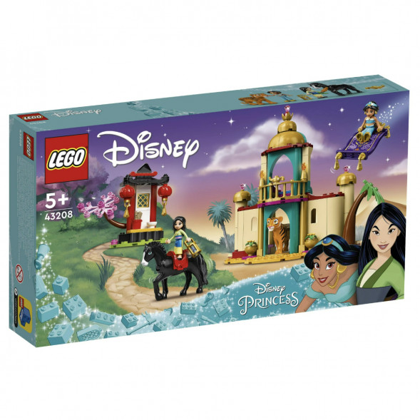 Конструктор LEGO Disney Princess 43208 Приключения Жасмин и Мулан в Москве