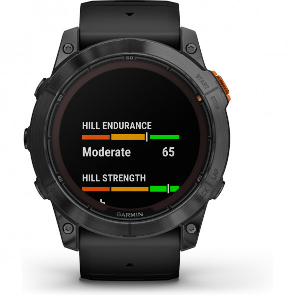 Умные часы Garmin Fenix 7X Solar серый с черным ремешком 010-02541-01