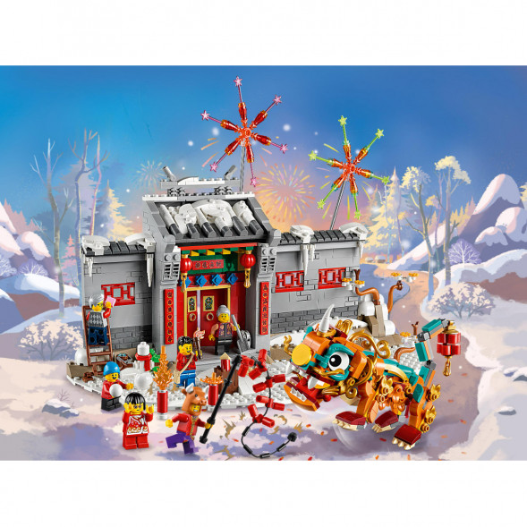 Конструктор LEGO Chinese New Year 80106 Легенда о Няне в Омск