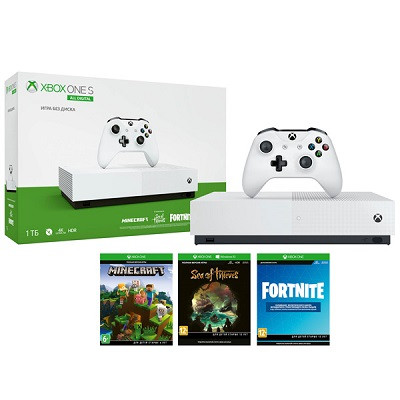 Игровая приставка Microsoft Xbox One S 1 ТБ All Digital