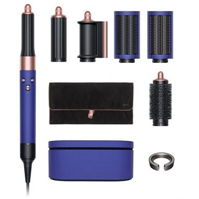 Фен-стайлер Dyson Airwrap Complete HS05 с дорожным чехлом, синий/розовый