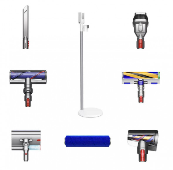 Пылесос Dyson V12s Detect Slim Submarine Complete SV46, Gold 