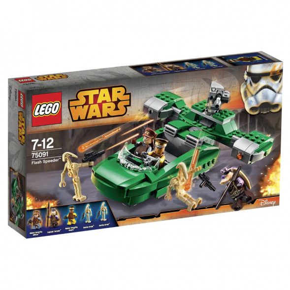 Конструктор LEGO Star Wars 75091 Флэш-спидер