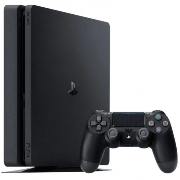 Игровая приставка Sony PlayStation 4 Slim 1TB black