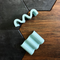 Мыльница HatRom Snake, бирюзовый