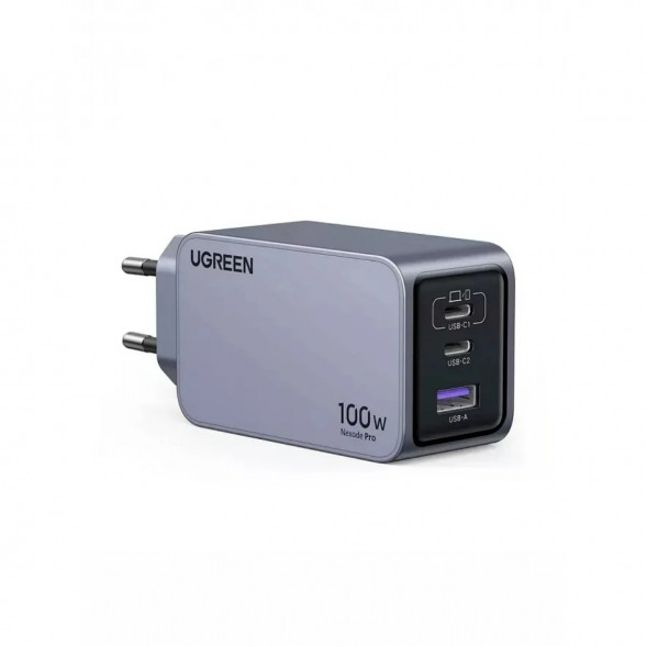 Сетевое зарядное устройство Ugreen GaN 100W USB-A + 2USB-C