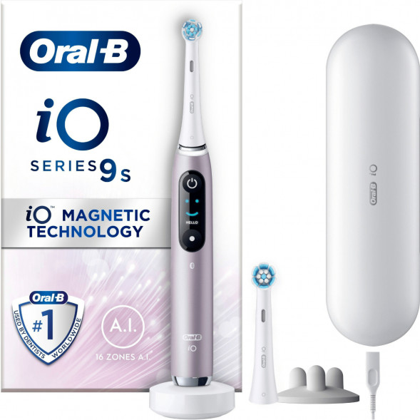Электрическая зубная щетка Oral-B iO Series 9s (387194), Розовый кварц