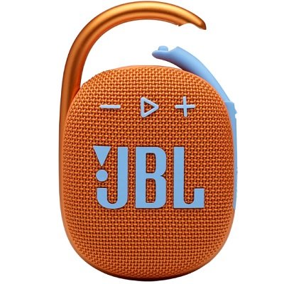 Портативная акустика JBL Clip 4, 5 Вт, оранжевый