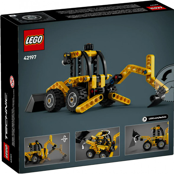 Конструктор LEGO Technic 42197 Экскаватор-погрузчик в Новосибирске