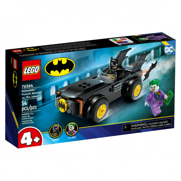 Конструктор LEGO Super Heroes 76264 Погоня на Бэтмобиле: Бэтмен против Джокера в Омск