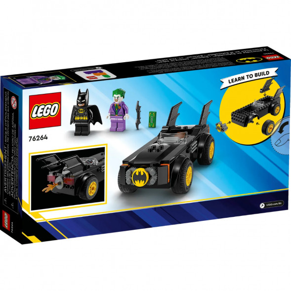 Конструктор LEGO Super Heroes 76264 Погоня на Бэтмобиле: Бэтмен против Джокера в Омск