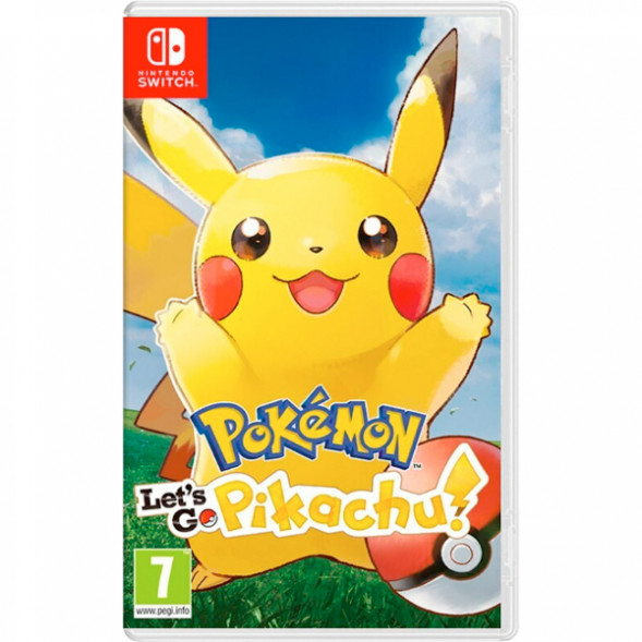 Игра Pokemon: Let&amp;#039;s Go Pikachu! [Nintendo Switch, английская версия]