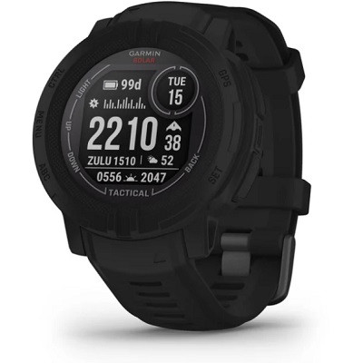 Умные часы Garmin Instinct 2 Solar Tactical, черный 010-02627-03