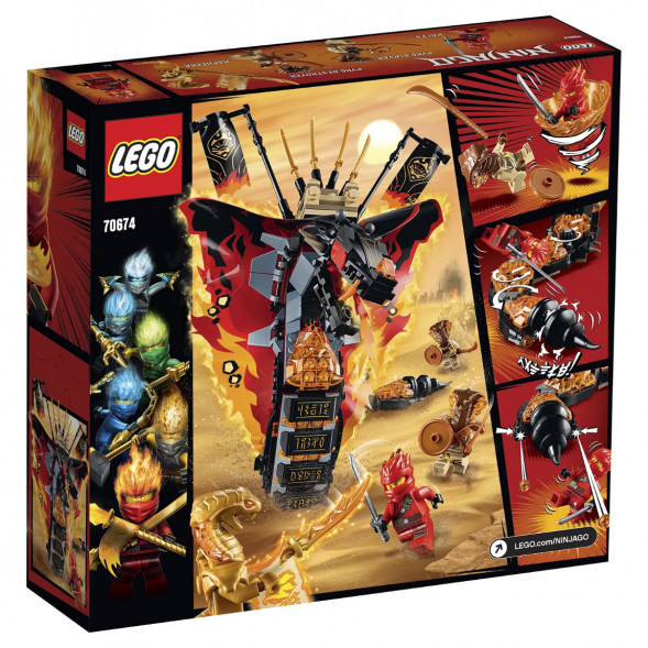 Конструктор LEGO Ninjago 70674 Огненный кинжал  в Казани