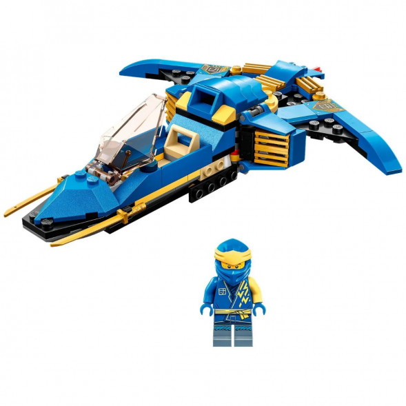 Конструктор LEGO Ninjago 71784 Самолет-молния ЭВО Джея