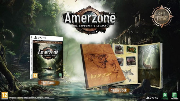 Игра Amerzone: The Explorer&amp;#039;s Legacy. 25th Anniversary Edition [PS5, русские субтитры]