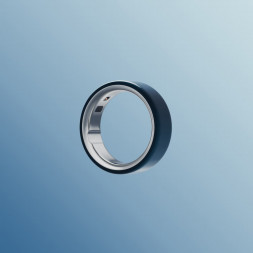 Умное кольцо Oura Ring 4 Ceramic (размер 4), Темная ночь/Midnight