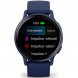 Умные часы Garmin Vivoactive 5, синие с металлически-синим безелем и силиконовым ремешком 010-02862-12
