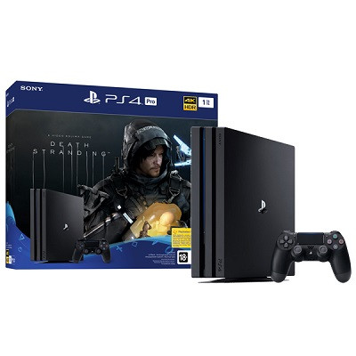 Игровая приставка Sony PlayStation 4 Pro 1 Tb (CUH-7216B) + Death Stranding