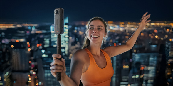 Экшн-камера Insta360 X5 Standard Bundle, Black