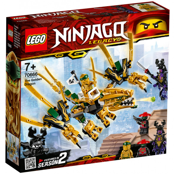 Конструктор LEGO Ninjago 70666 Золотой Дракон в Москве