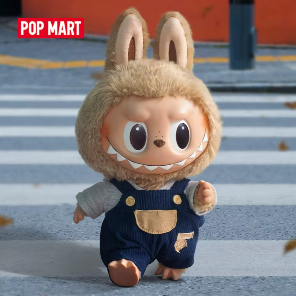 Коллекционная фигурка POP MART Labubu Time to chill Vinyl Plush Doll в Новокузнецке