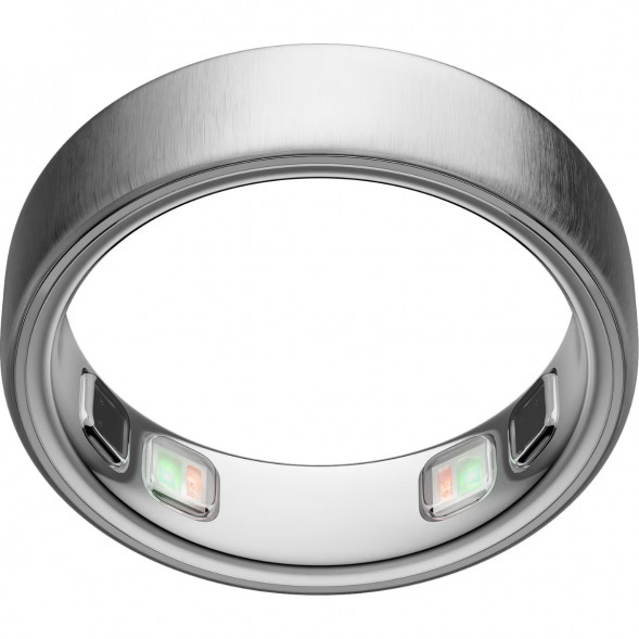Умное кольцо Oura Ring 5 (размер 7), матовое серебро/Brushed Silver