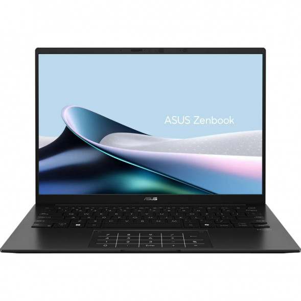 Ноутбук ASUS Zenbook 14 UM3406GA-QD132 (14&amp;quot;, OLED, AMD Ryzen AI 5 430 2ГГц, 4 ядра, 16ГБ LPDDR5x, 512ГБ SSD, AMD Radeon 840M, без ОС), черный