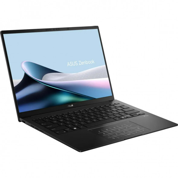 Ноутбук ASUS Zenbook 14 UM3406GA-QD132 (14&amp;quot;, OLED, AMD Ryzen AI 5 430 2ГГц, 4 ядра, 16ГБ LPDDR5x, 512ГБ SSD, AMD Radeon 840M, без ОС), черный