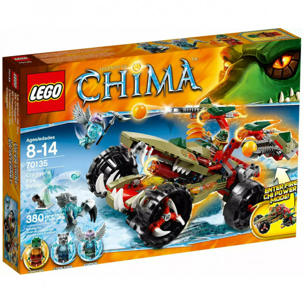 Конструктор LEGO Legends of Chima 70135 Огненный Страйкер Краггера