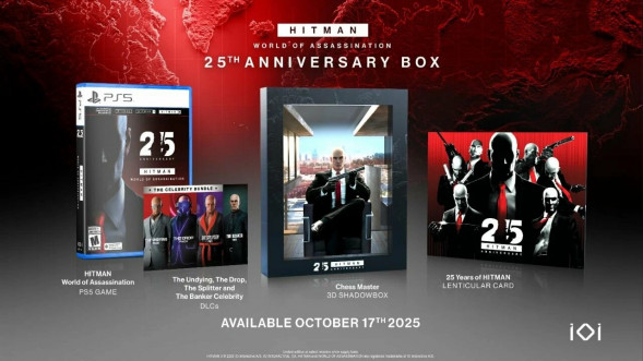Игра HITMAN: World of Assassination. 25th Anniversary Box [PS5, русские субтитры]