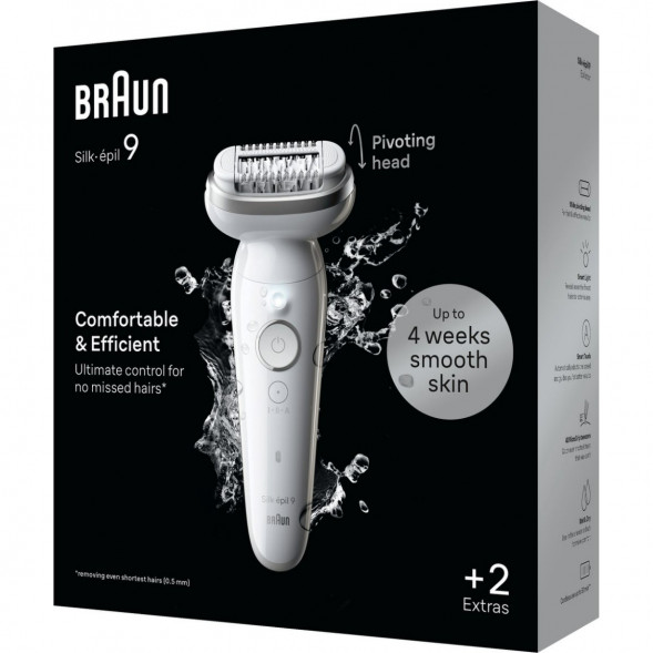 Эпилятор Braun Silk-epil 9 SES 9-011, Silver в Новосибирске