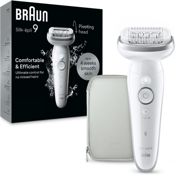 Эпилятор Braun Silk-epil 9 SES 9-011, Silver в Новосибирске