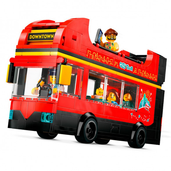 Конструктор LEGO City 60407 Красный двухэтажный экскурсионный автобус в Москве