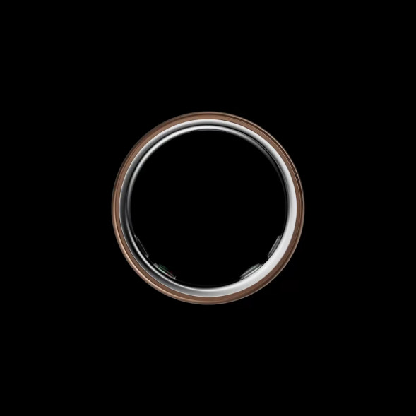 Умное кольцо Oura Ring 5 (размер 7), розовое золото/Deep Rose