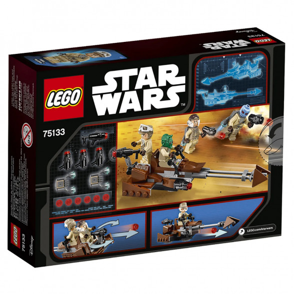 Конструктор LEGO Star Wars 75133 Боевой набор Повстанцев