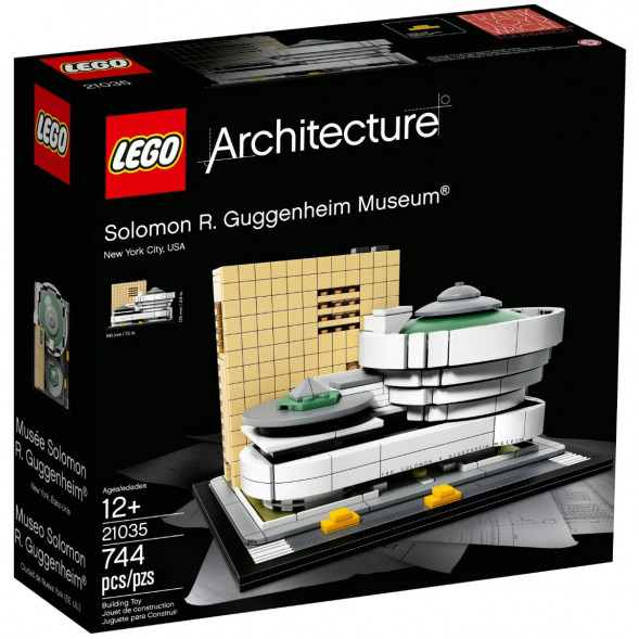 Конструктор LEGO Architecture 21035 Музей Соломона Гуггенхайма
