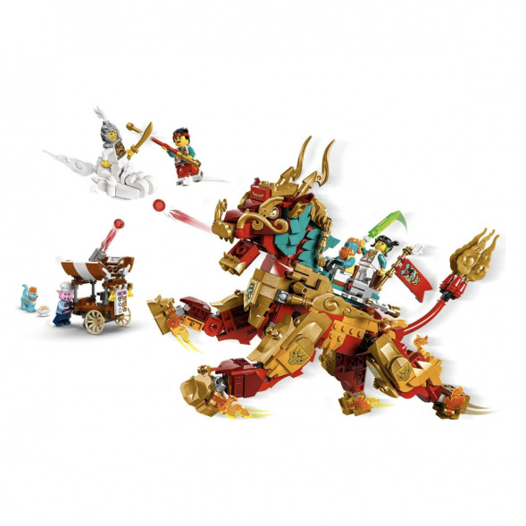 Конструктор LEGO Monkie Kid 80066 Мифическое существо Цилинь в Новосибирске