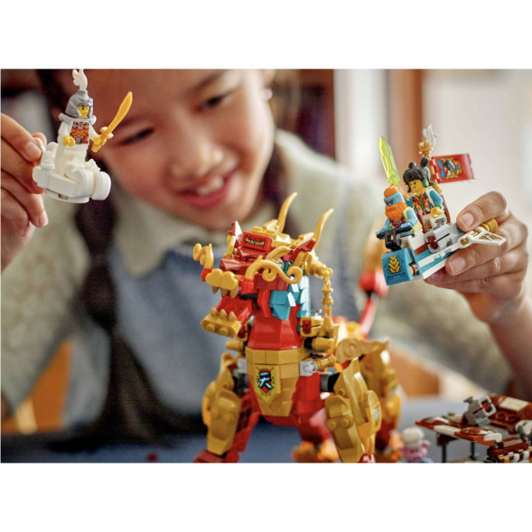 Конструктор LEGO Monkie Kid 80066 Мифическое существо Цилинь в Новосибирске