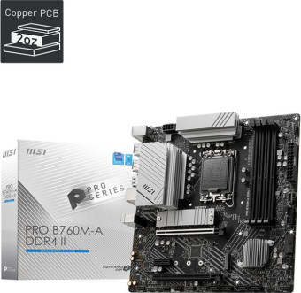 Материнская плата MSI PRO B760M-A DDR4 II