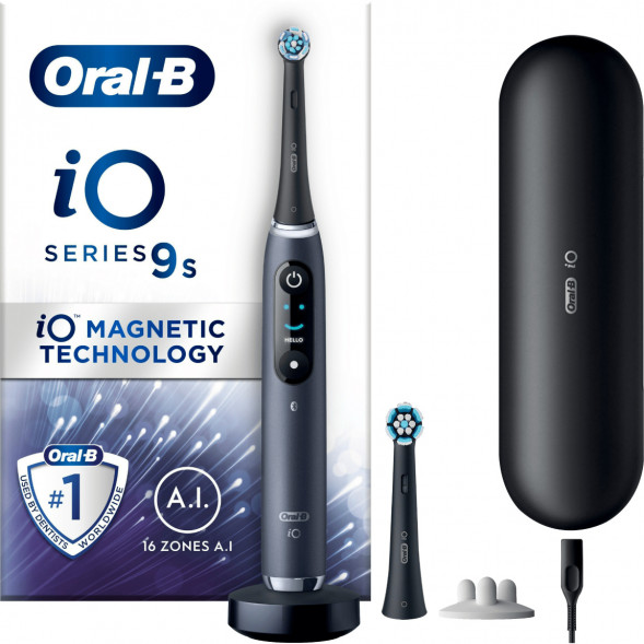 Электрическая зубная щетка Oral-B iO Series 9s (387071), Black Onyx